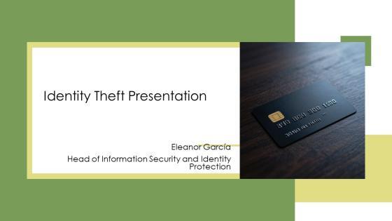 Identity Theft PPT Presentation VM