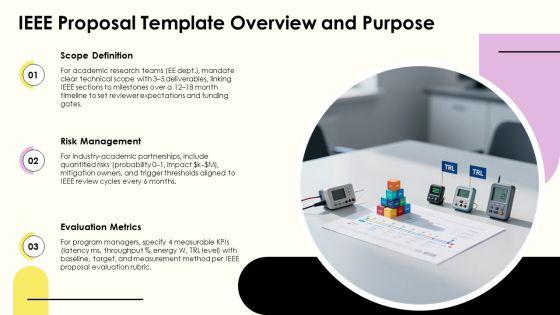 IEEE Project Proposal PPT Template VM