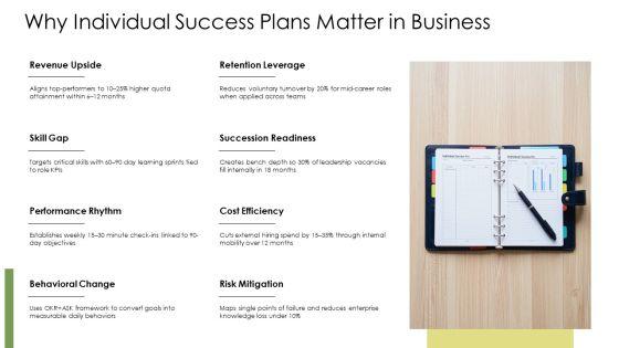 Individual Success Plan PPT Slides VM