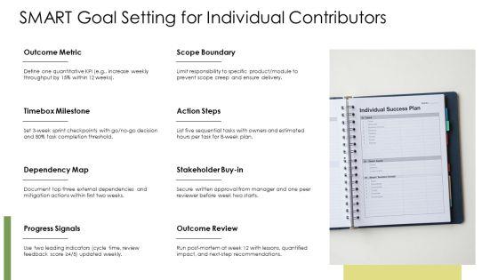 Individual Success Plan PPT Slides VM