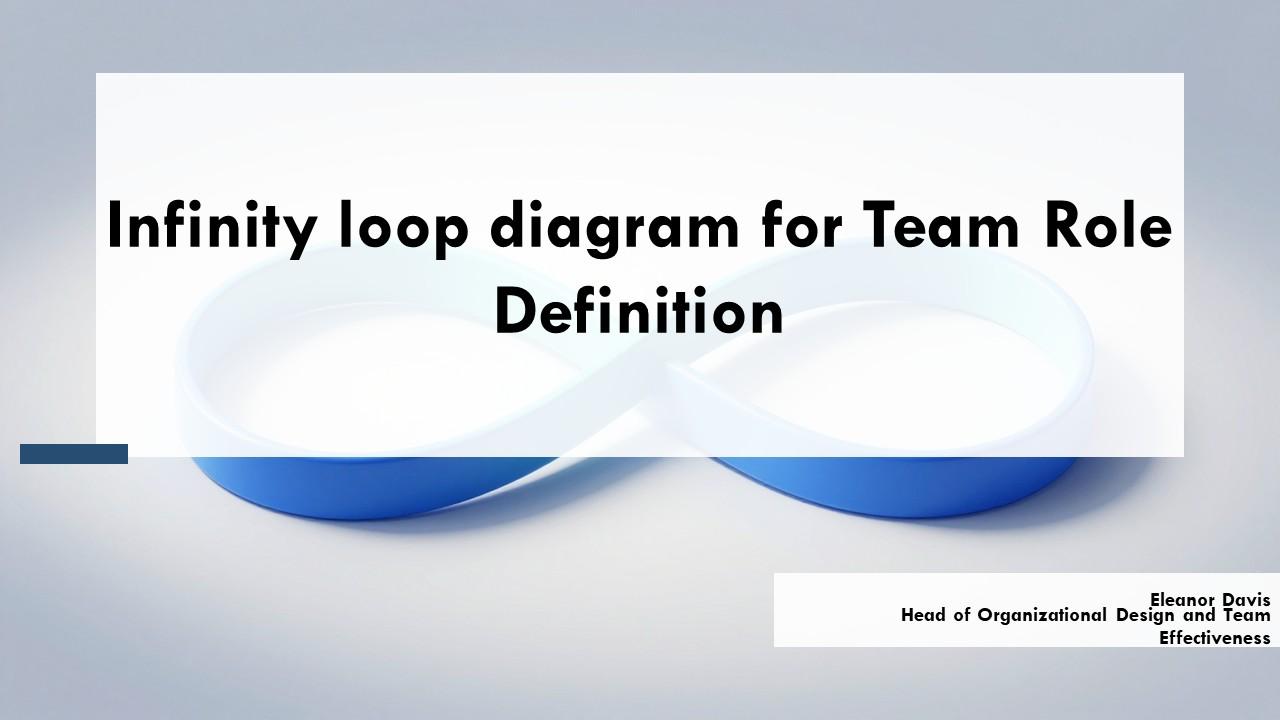 Infinity Loop Diagram For Team Role Definition PPT Sample VM