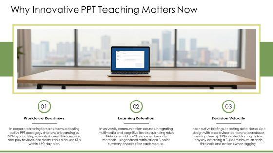 Innovative Approaches To Teaching PPT Designs VM