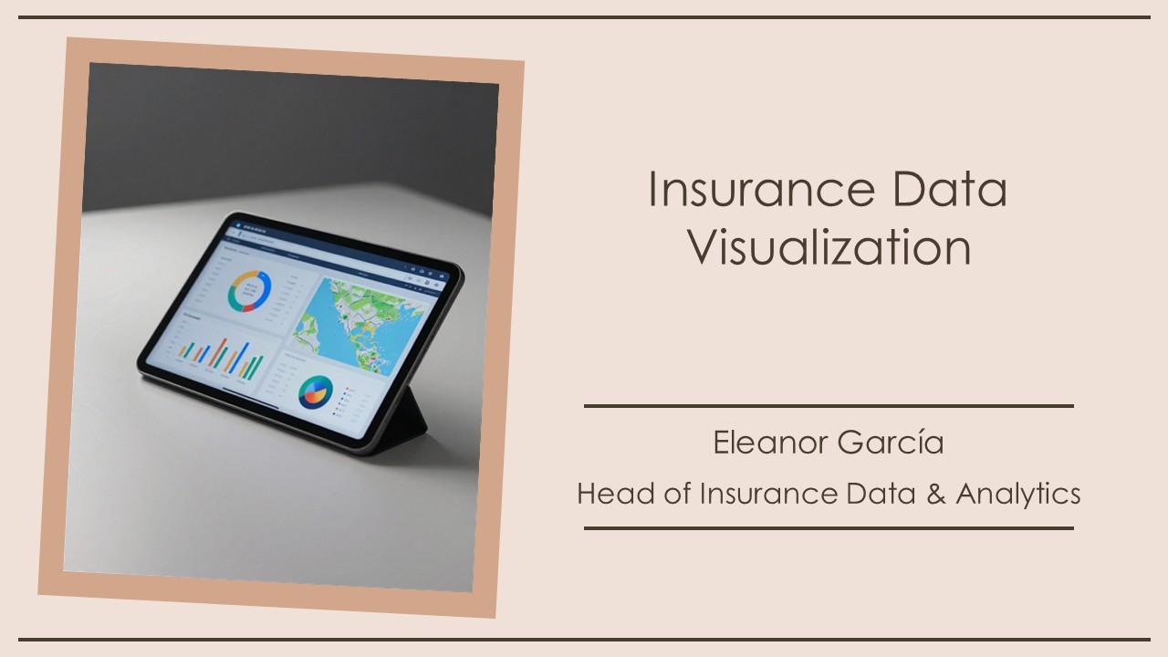 Insurance Data Visualization PPT PowerPoint VM