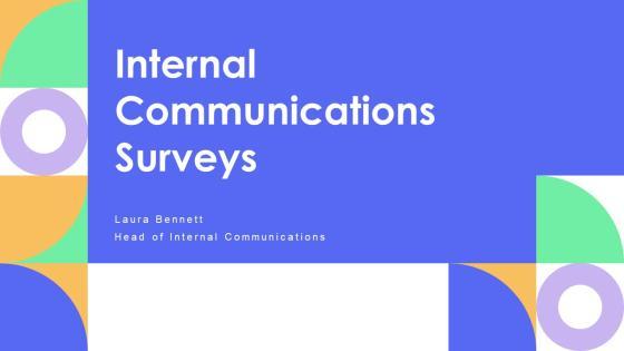 Internal Communications Surveys PPT Template VM