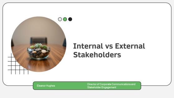 Internal Vs External Stakeholders PPT Demonstration VM