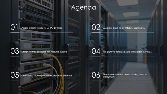 IT Service Continuity Management PPT Summary VM