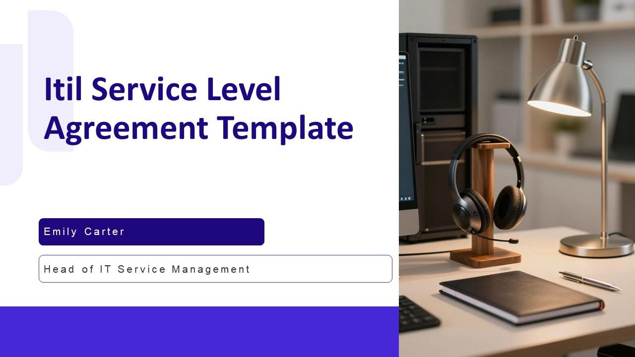 Itil Service Level Agreement PPT Summary VM