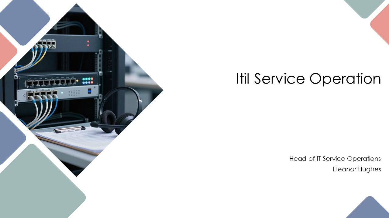 Itil Service Operation PPT Summary VM