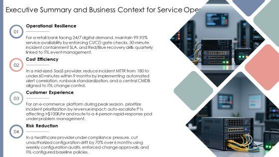 Itil Service Operation PPT Summary VM