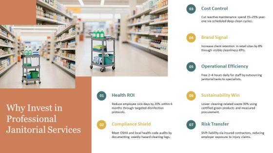 Janitorial Business Proposal PPT Slides VM