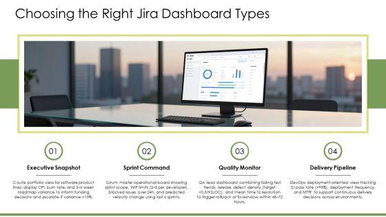 Jira Dashboard For Project Management PPT Demonstration VM