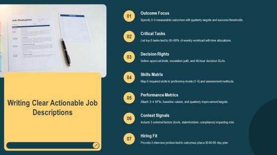 Job Analysis Human Resources PPT Information VM