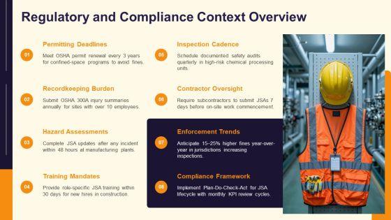 Job Safety Analysis PPT Summary VM