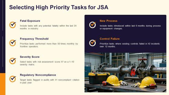 Job Safety Analysis PPT Summary VM