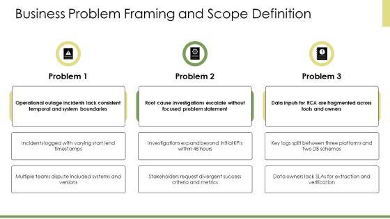 Kepner Tregoe Root Cause Analysis PPT Presentation VM