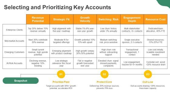 Key Account Management Framework PPT Presentation VM
