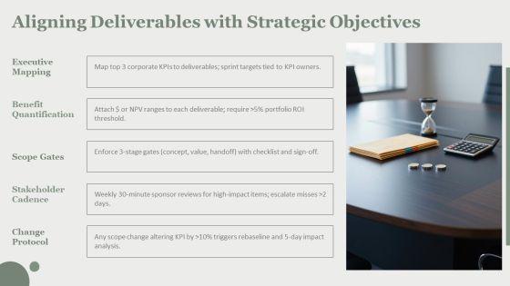 Key Deliverables In Project Management PPT Example VM