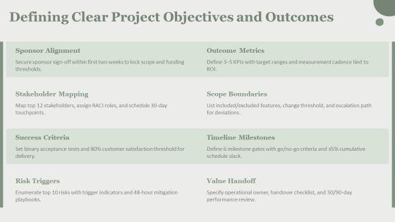 Key Deliverables In Project Management PPT Example VM