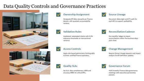 Key Performance Indicators Finance Department PPT Outline VM