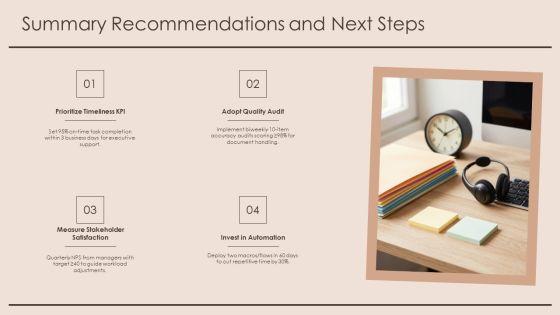 Key Performance Indicators For Administrative Assistant PPT PowerPoint VM