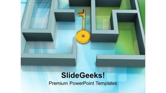 key_to_success_in_labyrinth_powerpoint_templates_ppt_backgrounds_for_slides_0113_title.jpg