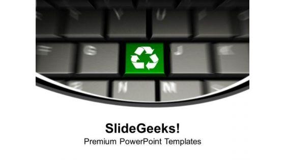keyboard_with_recycle_button_environment_powerpoint_templates_ppt_backgrounds_for_slides_1112_title.jpg