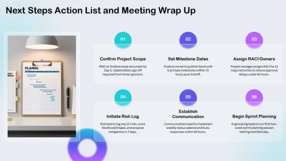 Kick Off Meeting PowerPoint Template 02 PPT Presentation VM