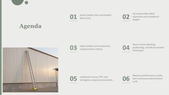 Ladder Safety Training PPT Information VM