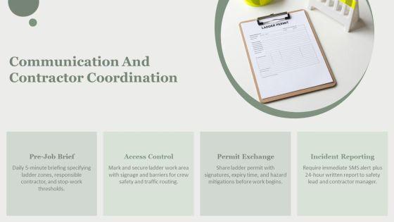 Ladder Safety Training PPT Information VM