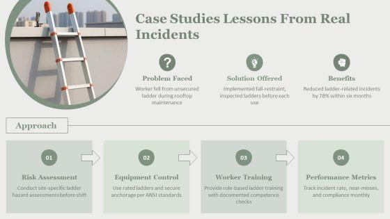 Ladder Safety Training PPT Information VM