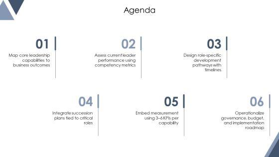 Leadership Capability Framework PPT Demonstration VM