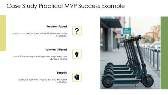 Lean Startup Minimum Viable PPT Outline VM