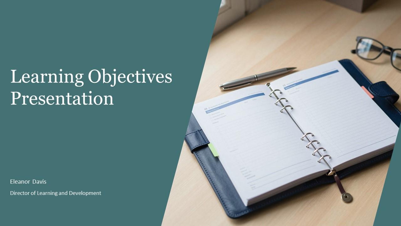Learning Objectives PPT Outline VM