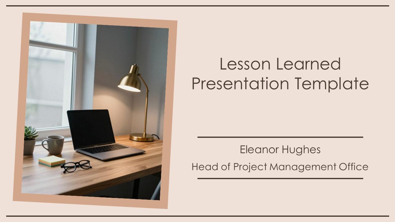 Lesson Learned 02 PPT Template VM