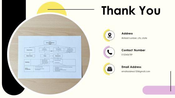 Library Management System Entity Relationship Diagram PPT PowerPoint VM