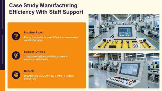 Line And Staff Organization PPT Demonstration VM