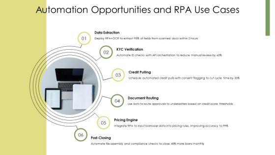 Loan Origination System Workflow Diagram PPT Outline VM