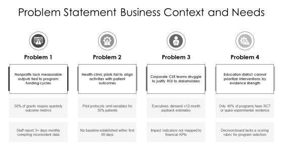 Logic Model PPT Mockup VM