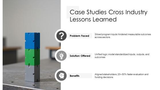 Logic Model PPT Mockup VM