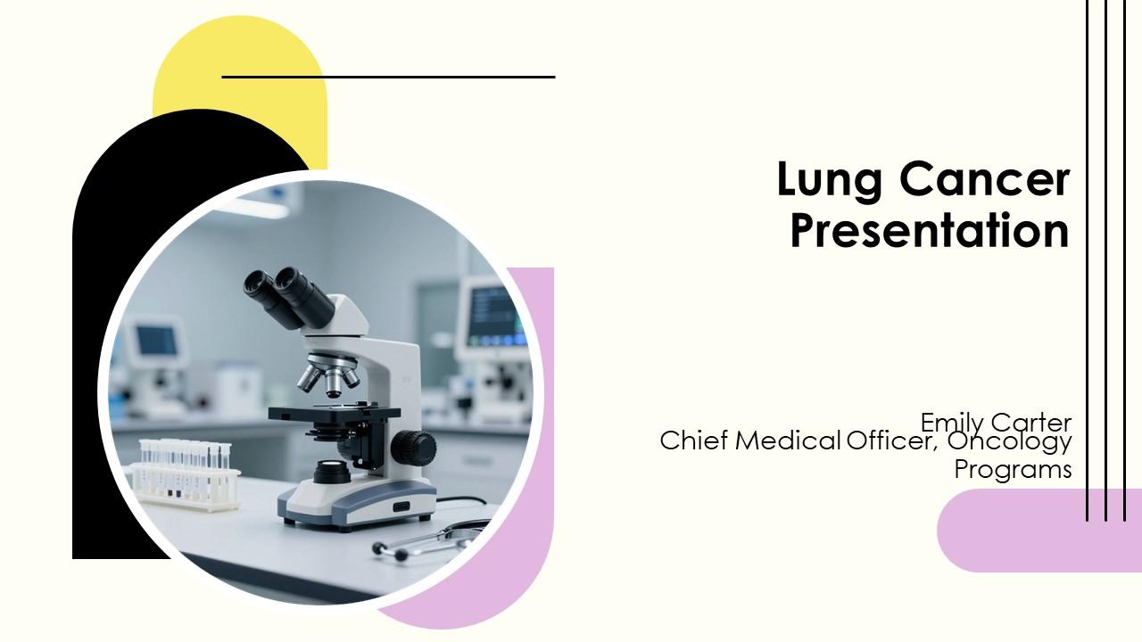Lung Cancer PPT Example VM