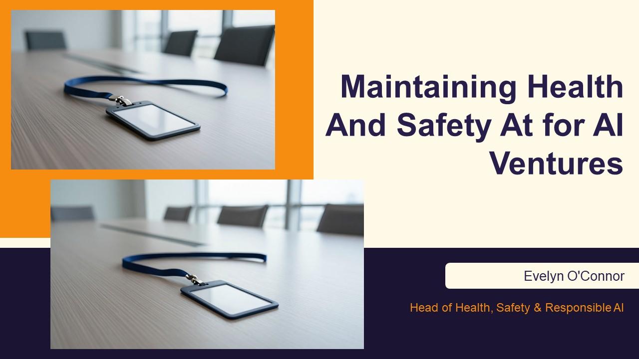 Maintaining Health And Safety VM For AI Ventures PPT Template VM
