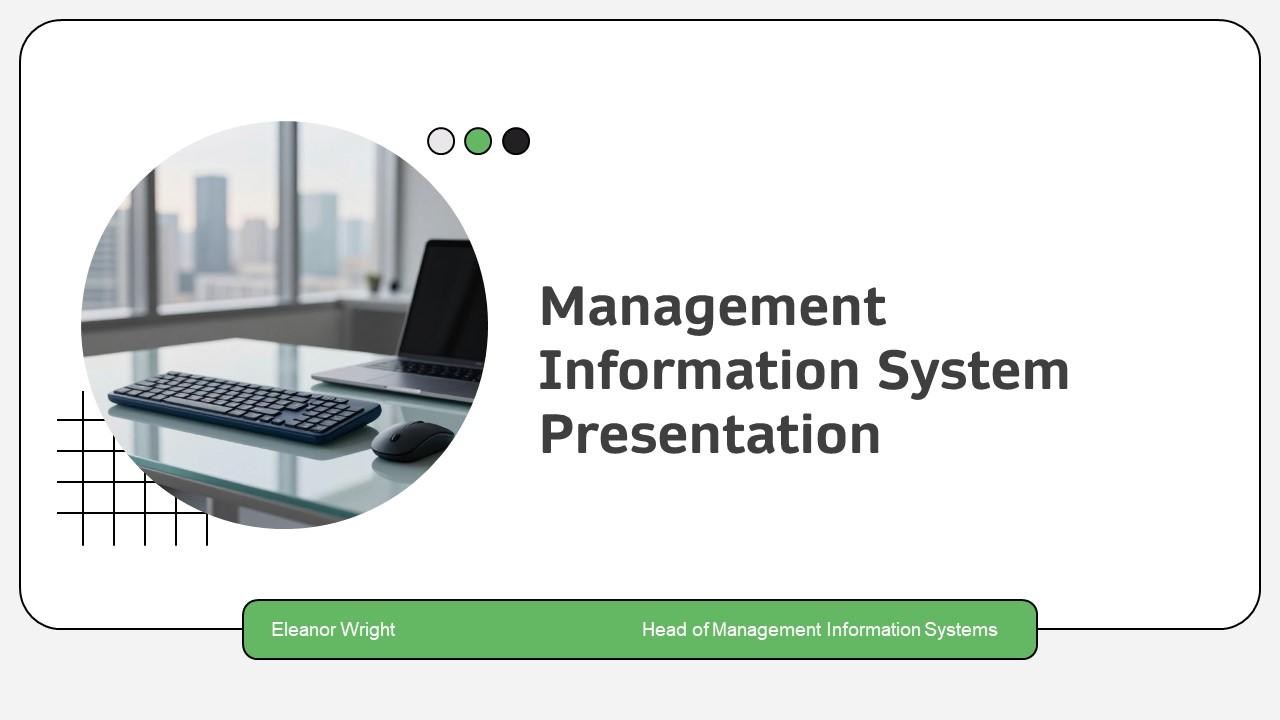 Management Information System PPT Outline VM