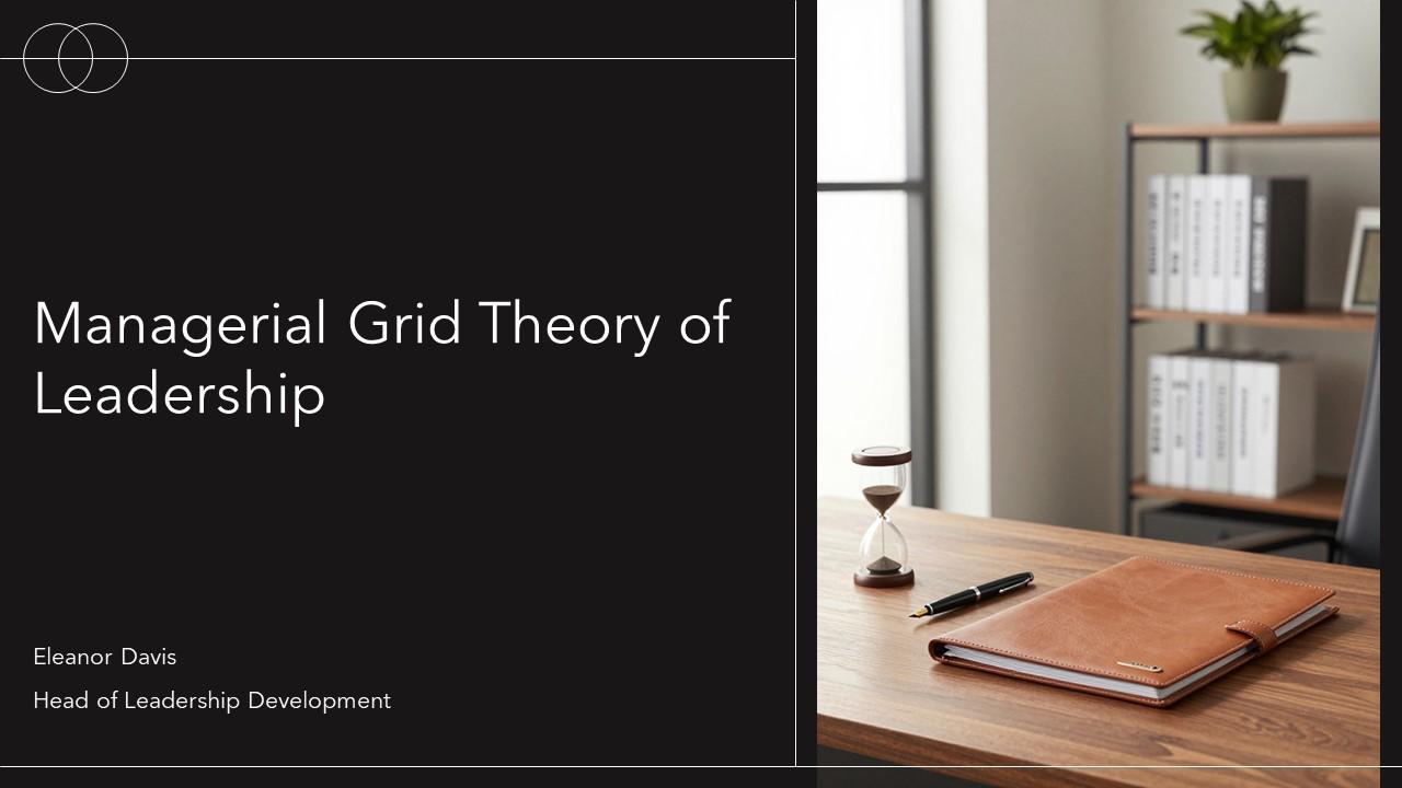 Managerial Grid Theory Of Leadership PPT Designs VM