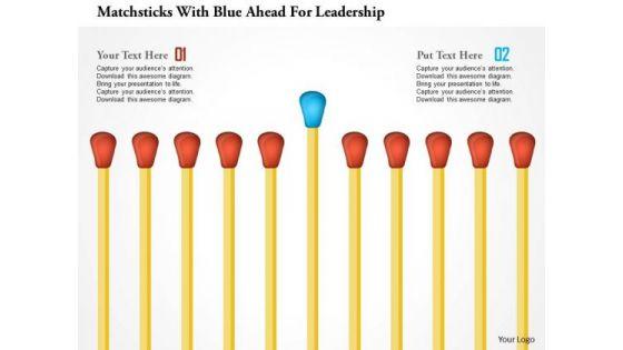 matchsticks_with_blue_ahead_for_leadership_powerpoint_template_1.jpg