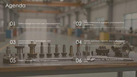 Mechanical Company Profile PPT Slides VM