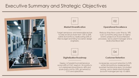 Mechanical Company Profile PPT Slides VM