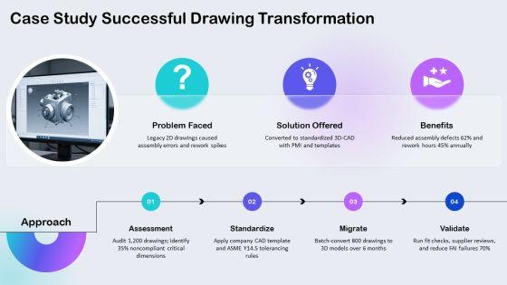 Mechanical Engineering Drawing PPT Structure VM