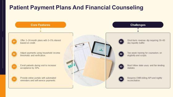 Medical Billing Flow Chart PPT Presentation VM