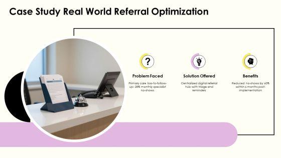 Medical Referral Process Flowchart PPT Guidelines VM