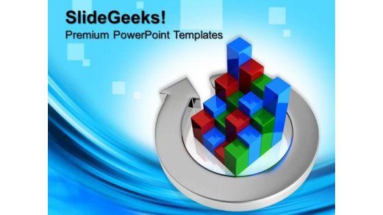 metallic_arrow_around_bar_graph_finance_powerpoint_templates_and_powerpoint_themes_0712_title.jpg